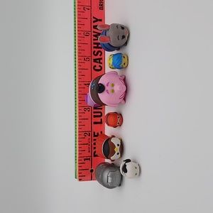 Disney Marvel, Big Hero 6, Inside Out & Zootopia Tsum Tsum 7pc Set